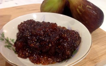 Burnt Fig Jam with Vincotto