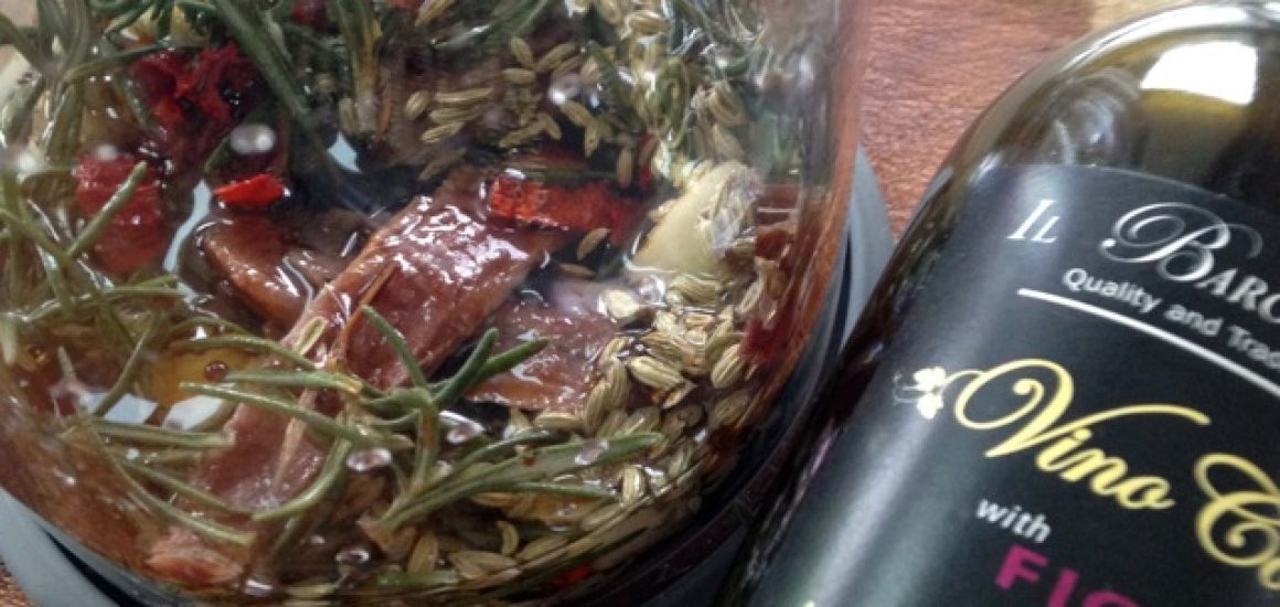 VinoCotto, Fennel, Anchovy and Rosemary marinade